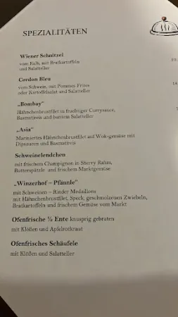 Bild von Winzerhof Weinstuben