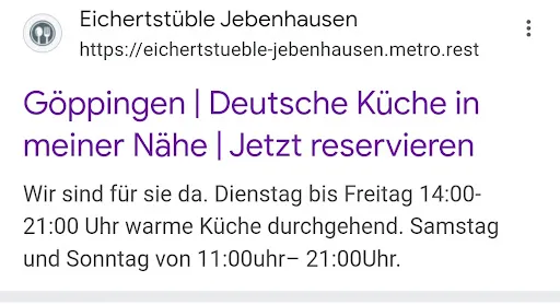 Bild von Eichertstüble