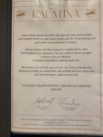 Bild von Restaurant Palatina