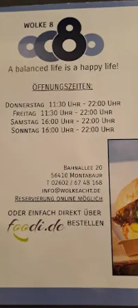 Bild von WOLKE 8 Burgerhandlung