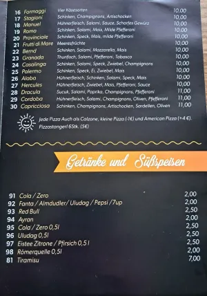 San Sebaste Pizza und Kebab