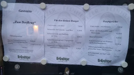 Bild von Gaststätte Zum Dorfkrug