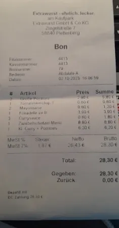 Bild von Extrawurst Plettenberg