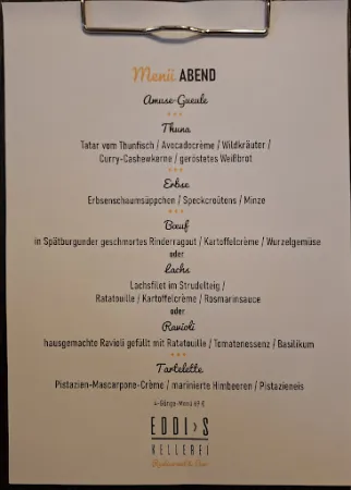 Bild von EDDI'S KELLEREI Restaurant & Bar