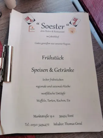 Bild von „Soester“ Frühstücks, Bistro & Restaurant