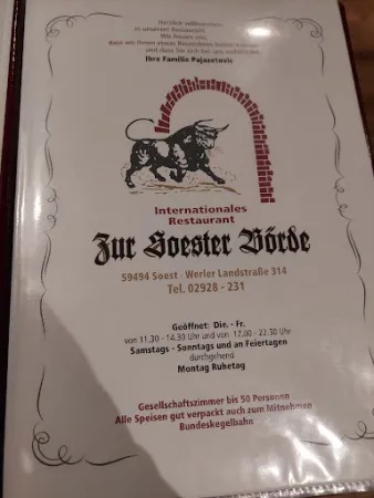 Bild von Restaurant zur Soester Börde