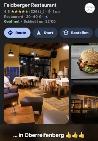Bild von Feldberger Restaurant