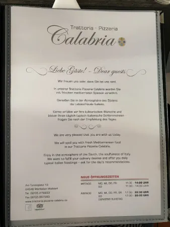 Bild von Trattoria Pizzeria Calabria