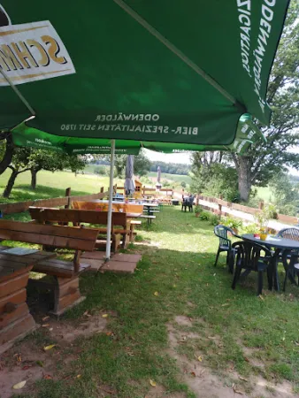 Bild von Biergarten im Baumgarten, Rast - und Jausenstation mit Selbstbedienung.