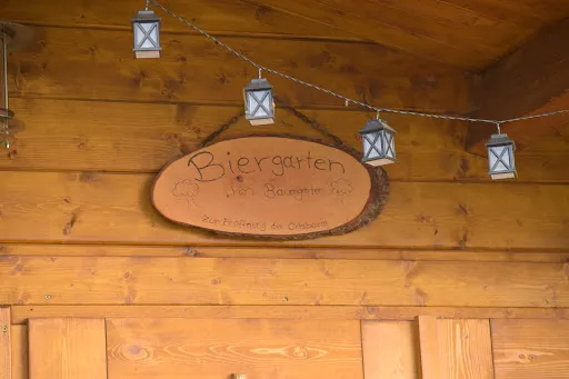 Bild von Biergarten im Baumgarten, Rast - und Jausenstation mit Selbstbedienung.
