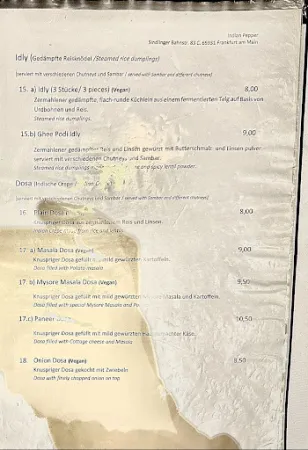 Bild von Indian Pepper Restaurant