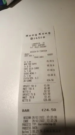 Bild von Hongkong Bistro