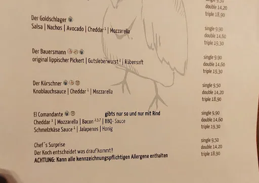 Bild von SCHRAEGER VOGEL burgerbraterei