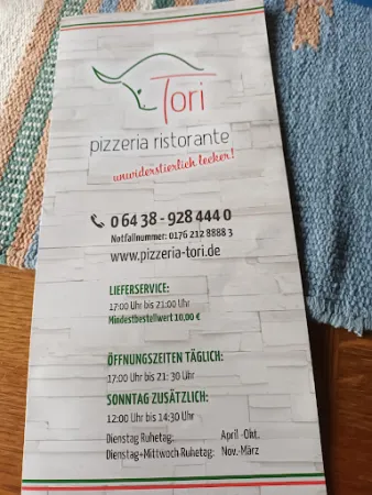 Bild von Pizzeria Ristorante Tori