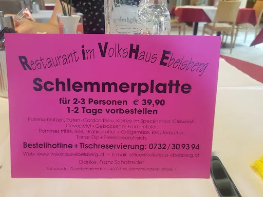 Bild von Restaurant im Volkshaus Ebelsberg
