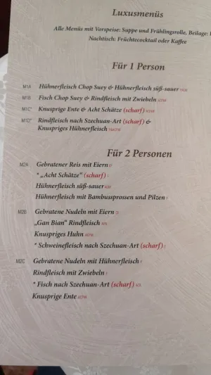 Asia Restaurant Glück