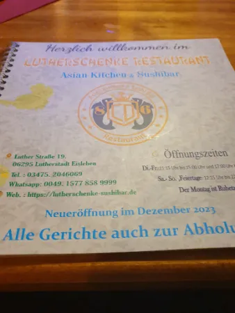 Bild von Lutherschenke-Asian Kitchen & Sushibar (Online Bestellung und Tisch Reservierung bei Website)