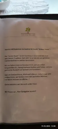 Bild von Gasthof & Eisdiele Grüner Baum