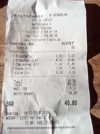 Bild von Ristorante Fidele