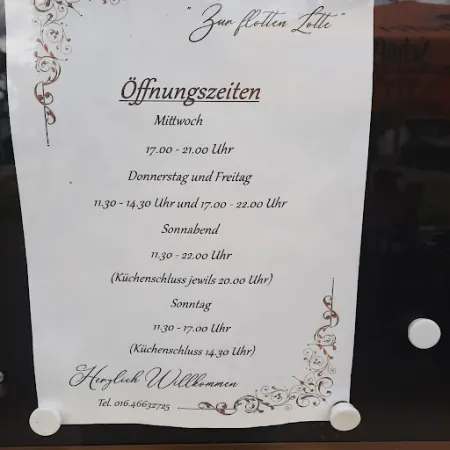 Bild von Restaurant "Zur flotten Lotte"