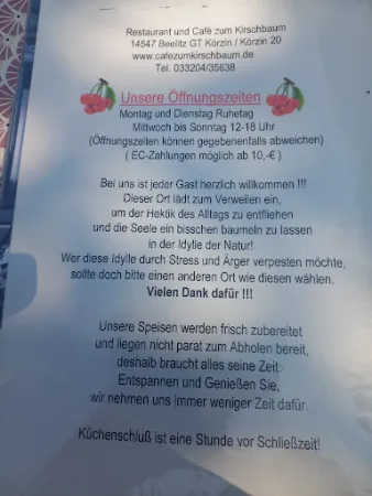 Bild von Café "Zum Kirschbaum"