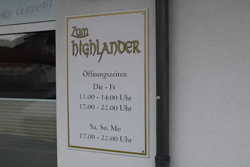Bild von Zum Highlander Pizzeria