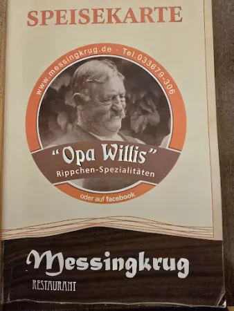 Bild von Messingkrug - Restaurant in Wendisch Rietz - Rippchen & Burger