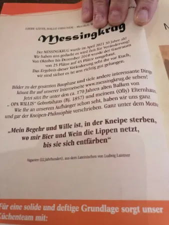 Bild von Messingkrug - Restaurant in Wendisch Rietz - Rippchen & Burger