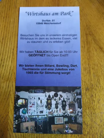 Bild von Hans-Jürgen Grätz Wirtshaus am Park