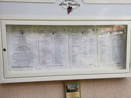 Bild von Restaurant Alter Weinberg