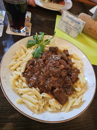 Bild von Restaurant „Makkaroni“, Shop und Gläserner Produktion