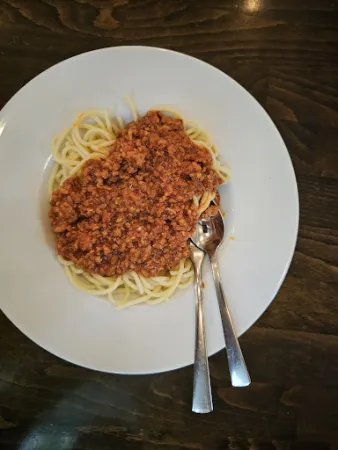Bild von Restaurant „Makkaroni“, Shop und Gläserner Produktion