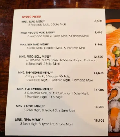 Bild von Kyoto Sushi und Asian Cusine