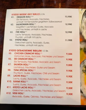 Bild von Kyoto Sushi und Asian Cusine