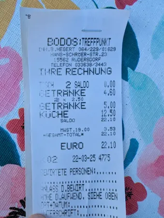 Bild von Gaststätte Bodos Treffpunkt