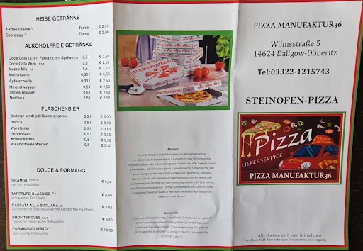 Bild von Pizza Manufaktur 36