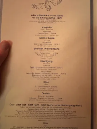 Bild von Restaurant ZUM ADLER