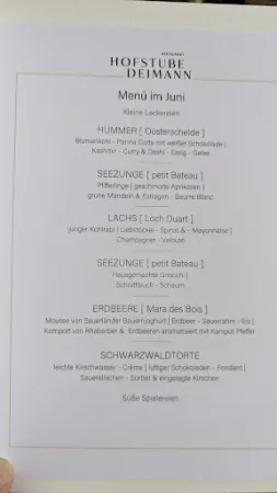 Bild von Gourmetrestaurant Hofstube Deimann