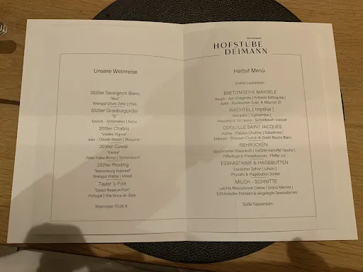 Bild von Gourmetrestaurant Hofstube Deimann