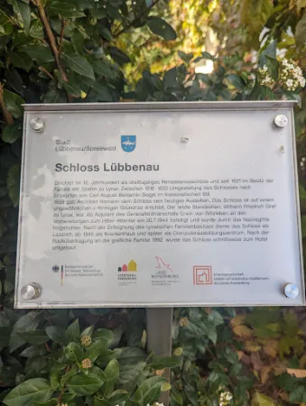 Bild von Schloss-Restaurant LINARI Lübbenau