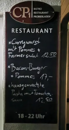Bild von CP1 - Bistro, Restaurant und Probierladen