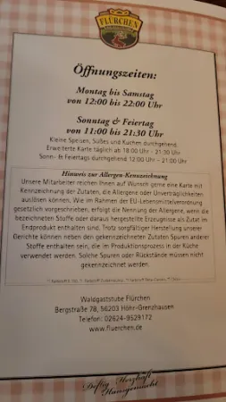 Bild von Waldgaststube Flürchen
