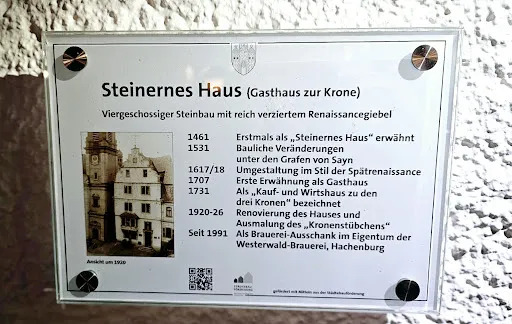 Bild von Hachenburger Brauerei-Gasthaus "Zur Krone"
