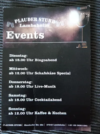 Bild von Plauder Stubb Lambsheim