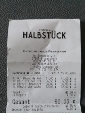 Bild von Knipsers Halbstück