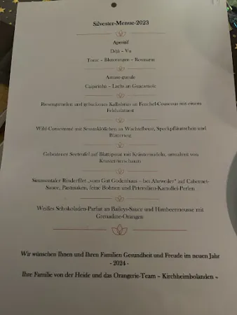 Bild von Restaurant Orangerie - Von der Heide kreativ mit Herz