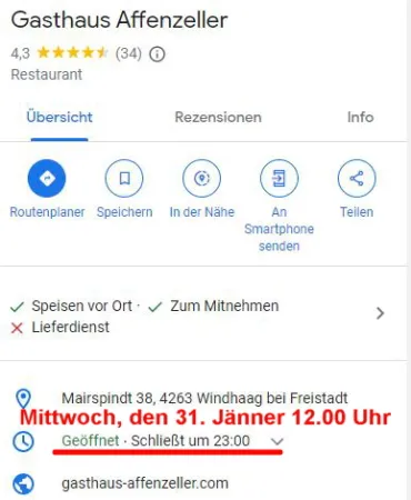 Bild von Gasthaus Affenzeller