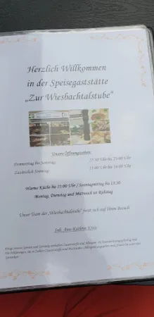 Bild von Speisegaststätte Zur Wiesbachtalstube