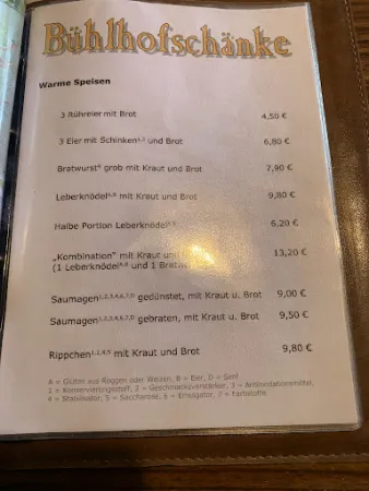 Bild von Bühlhofschänke