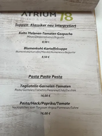 Bild von Atrium78 Bistro & Lounge